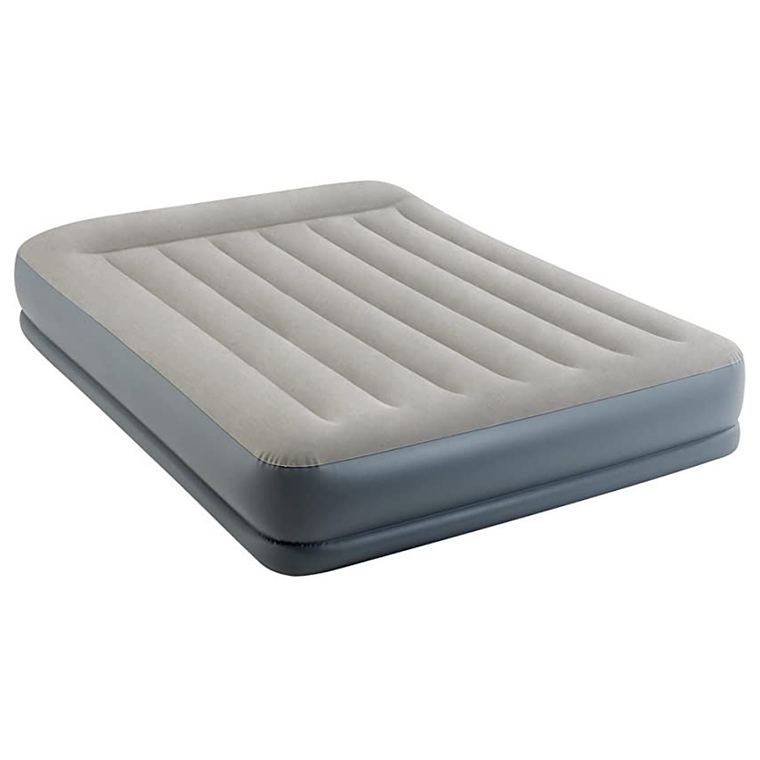 COLCHÓN INFLABLE ELÉCTRICO INTEX 2 PLAZAS 152X203X30 CM PILLOW REST MID-RISE 1