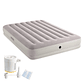 COLCHÓN INFLABLE INTEX 2 PLAZAS 152X203X30 CM PRESTIGE MID-RISE + INFLADOR USB150 - Miniatura 1