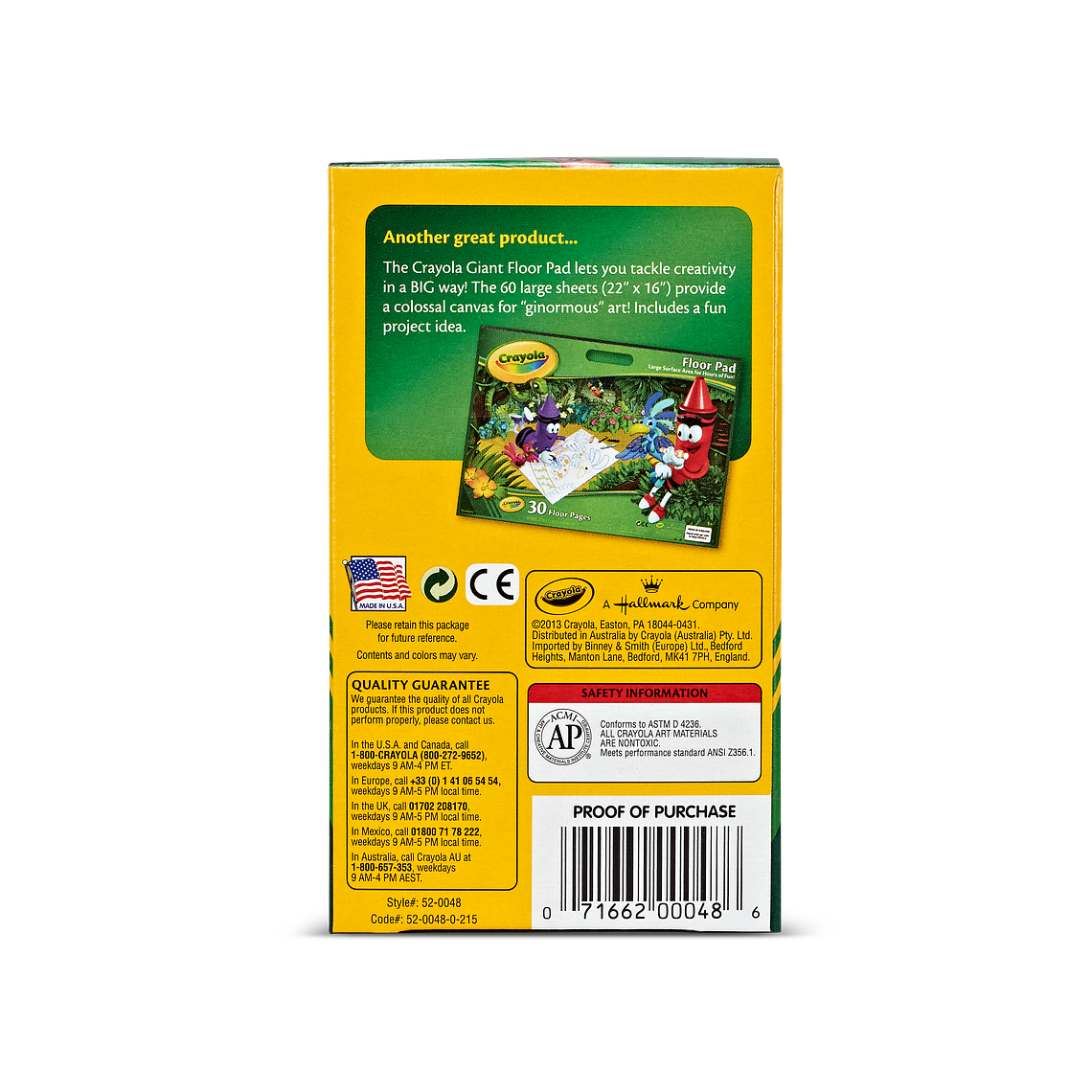 CRAYOLA - LAPICES DE CERA (48 UNIDADES) 2