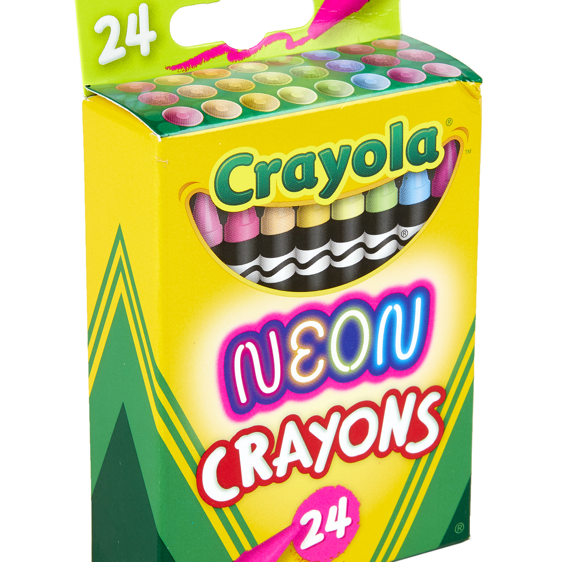 CRAYOLA - LAPICES DE CERA NEON (24 UNIDADES) 3