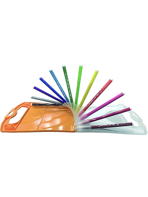 BIC - PLUMONES EVOLUTION ULTRA LAVABLES CON SUPER ESTUCHE (12 UNIDADES)