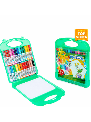 CRAYOLA - MALETA DISLPLAY PIP-SQUEAKS (65 UNIDADES)