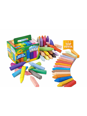 CRAYOLA - TIZAS LAVABLES (48 UNIDADES)