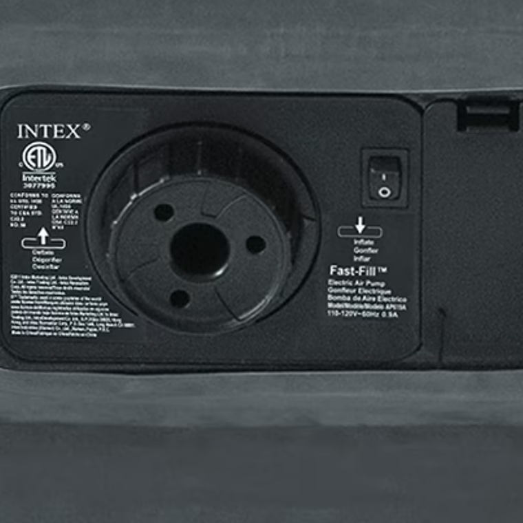 COLCHÓN INFLABLE ELÉCTRICO INTEX 1,5 PLAZAS 99X191X46 CM COMFORT PLUSH 8