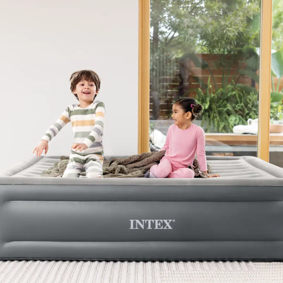 COLCHÓN INFLABLE ELÉCTRICO INTEX 2 PLAZAS 152X203X46 CM ESSENTIAL REST 8