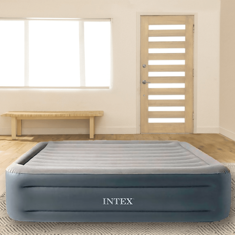 COLCHÓN INFLABLE ELÉCTRICO INTEX 2 PLAZAS 152X203X46 CM ESSENTIAL REST 3