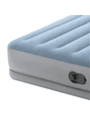 COLCHÓN INFLABLE ELÉCTRICO USB INTEX 2 PLAZAS 152X203X36 CM MID-RISE COMFORT