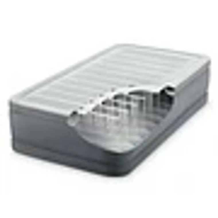 COLCHÓN INFLABLE ELÉCTRICO INTEX 1,5 PLAZAS 99X191X46 CM PREMAIRE I 4