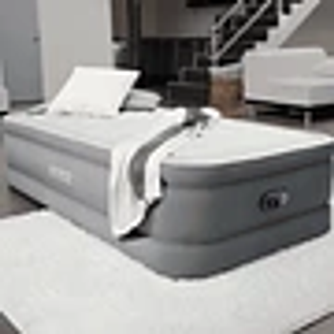 COLCHÓN INFLABLE ELÉCTRICO INTEX 1,5 PLAZAS 99X191X46 CM PREMAIRE I 6