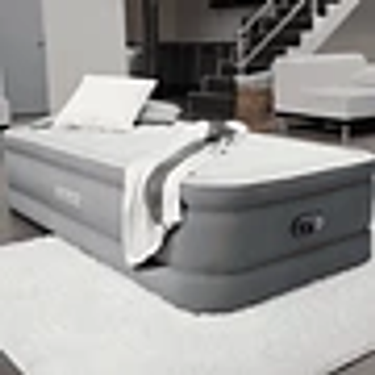 COLCHÓN INFLABLE ELÉCTRICO INTEX 1,5 PLAZAS 99X191X46 CM PREMAIRE I 6