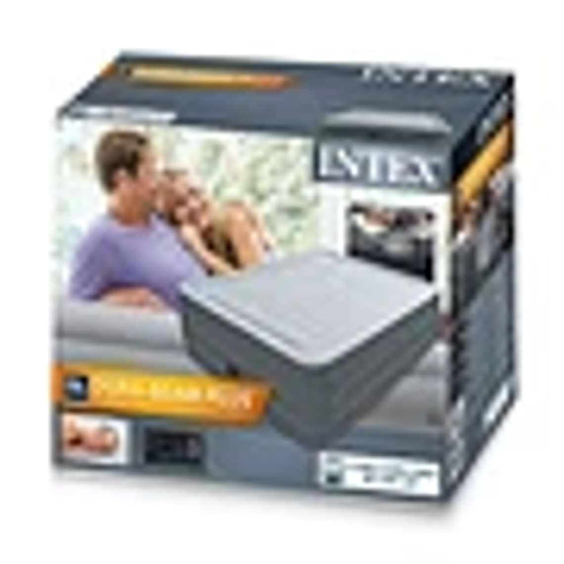 COLCHÓN INFLABLE ELÉCTRICO INTEX 2 PLAZAS 152X203X56 CM COMFORT PLUSH 9