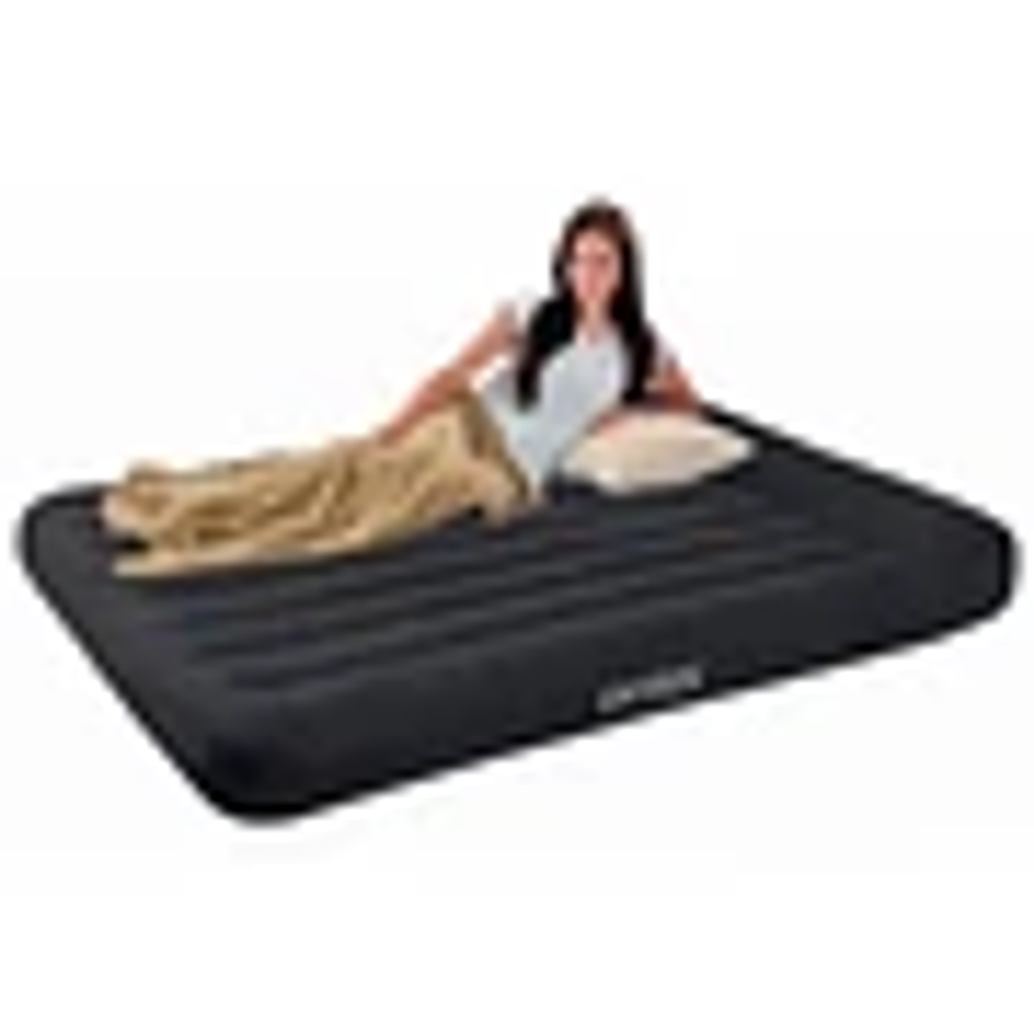 COLCHÓN INFLABLE ELÉCTRICO INTEX 2 PLAZAS 152X203X25 CM PILLOW REST CLASSIC 9