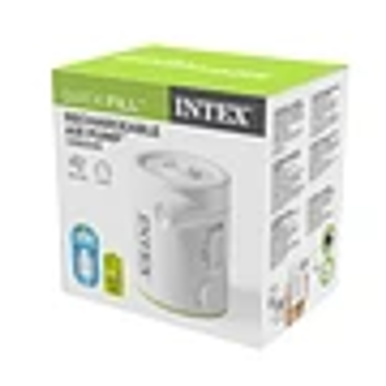 INFLADOR ELÉCTRICO RECARGABLE INTEX USB QUICKFILL 200R  200 LTS/MIN 9
