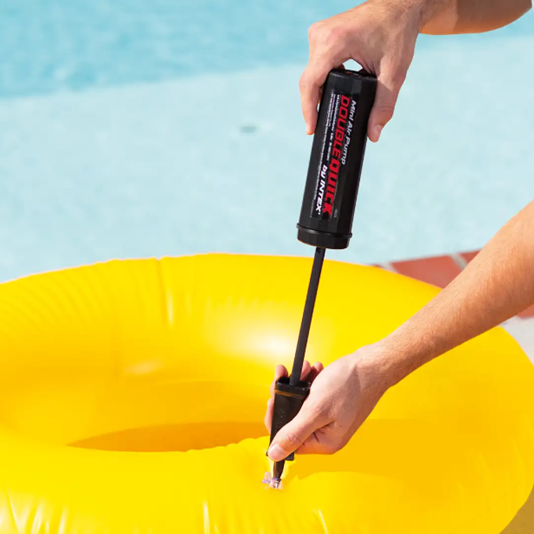 INFLADOR MANUAL INTEX DOBLE VELOCIDAD DOUBLE QUICK MINI 2