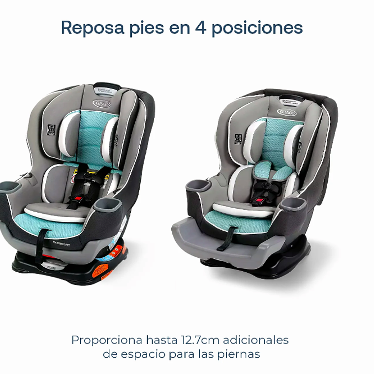GRACO - SILLA DE AUTO CONVERTIBLE EXTEND 2 FIT SPIRE 6