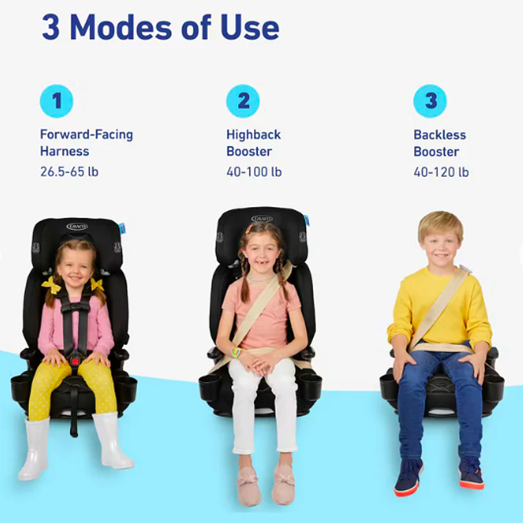 GRACO - SILLA DE AUTO NAUTILUS 2.0 CRANE  4