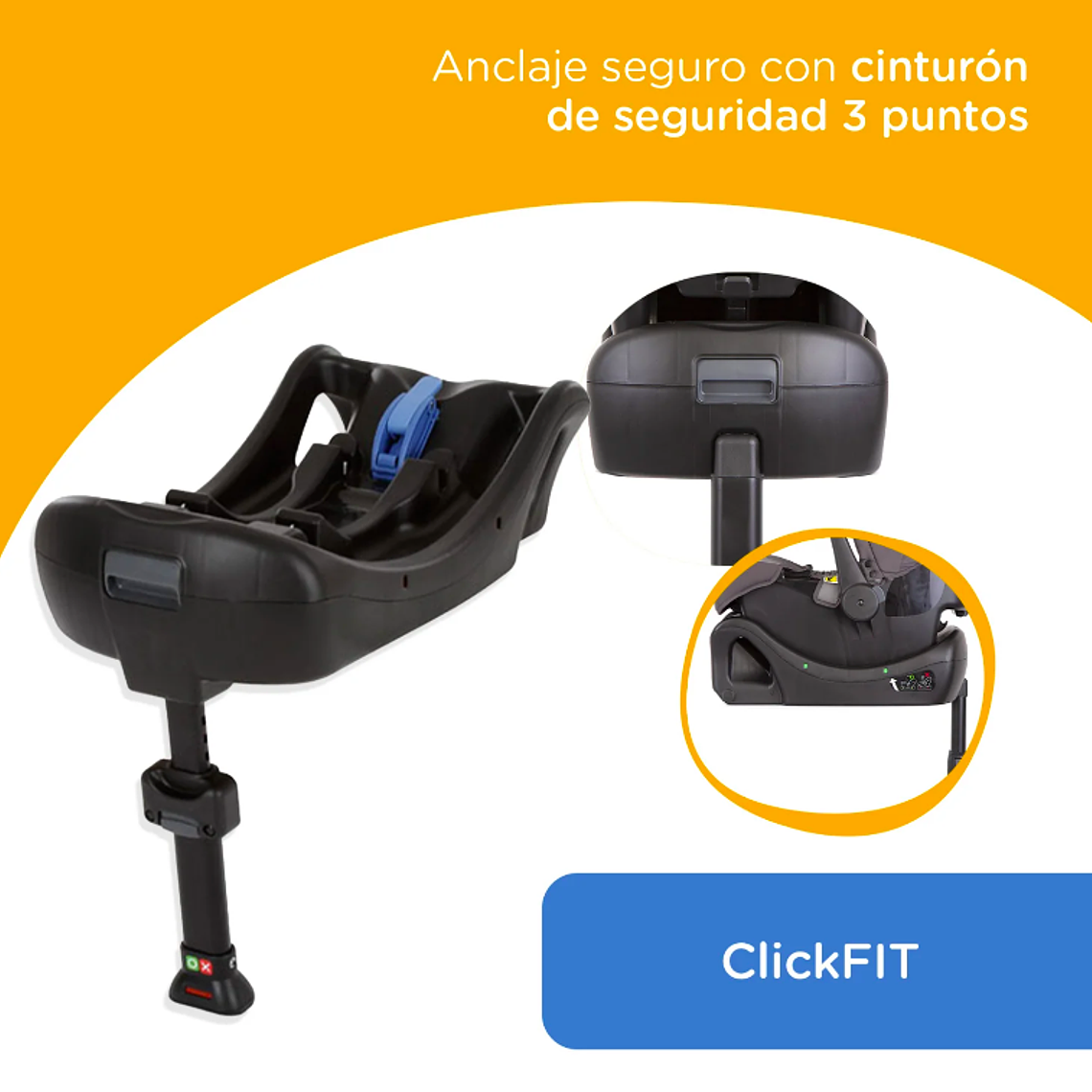 JOIE - BASE PARA SILLA DE AUTO CLICKFIT  6