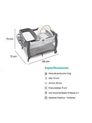 GRACO - CUNA PACK AND PLAY CARE SUITE BASSINET PLAYARD WELLS GRACO