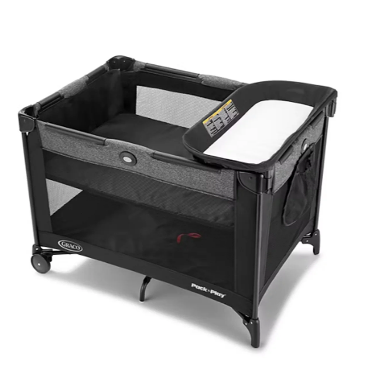 GRACO - CUNA CORRAL PACK AND PLAY SIMPLE SOLUTIONS PLAYARD NEGRO 2