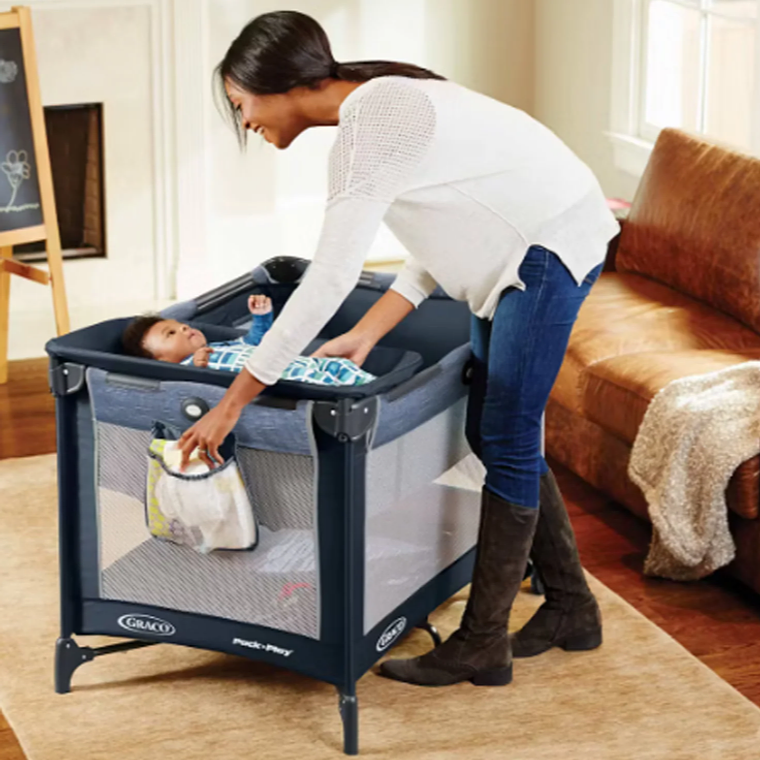 GRACO - CUNA CORRAL PACK AND PLAY SIMPLE SOLUTIONS PLAYARD NEGRO 4