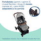 JOIE - COCHE PASEO AERIA AJUSTABLE OYSTER - Miniatura 8