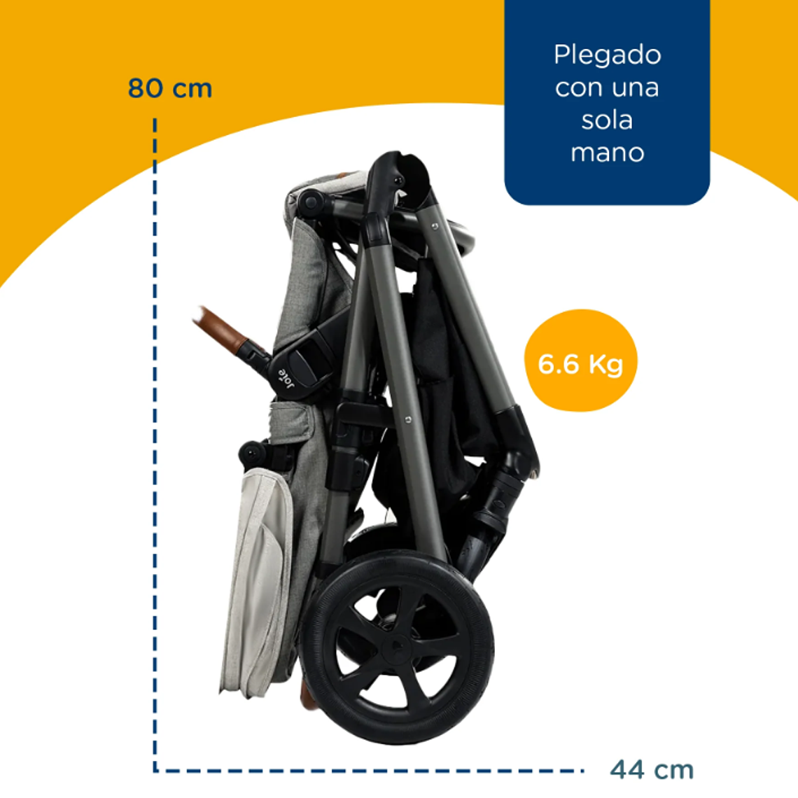 JOIE - COCHE PASEO AERIA AJUSTABLE OYSTER 11