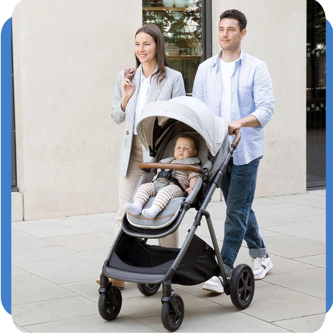 JOIE - COCHE PASEO AERIA AJUSTABLE OYSTER 12