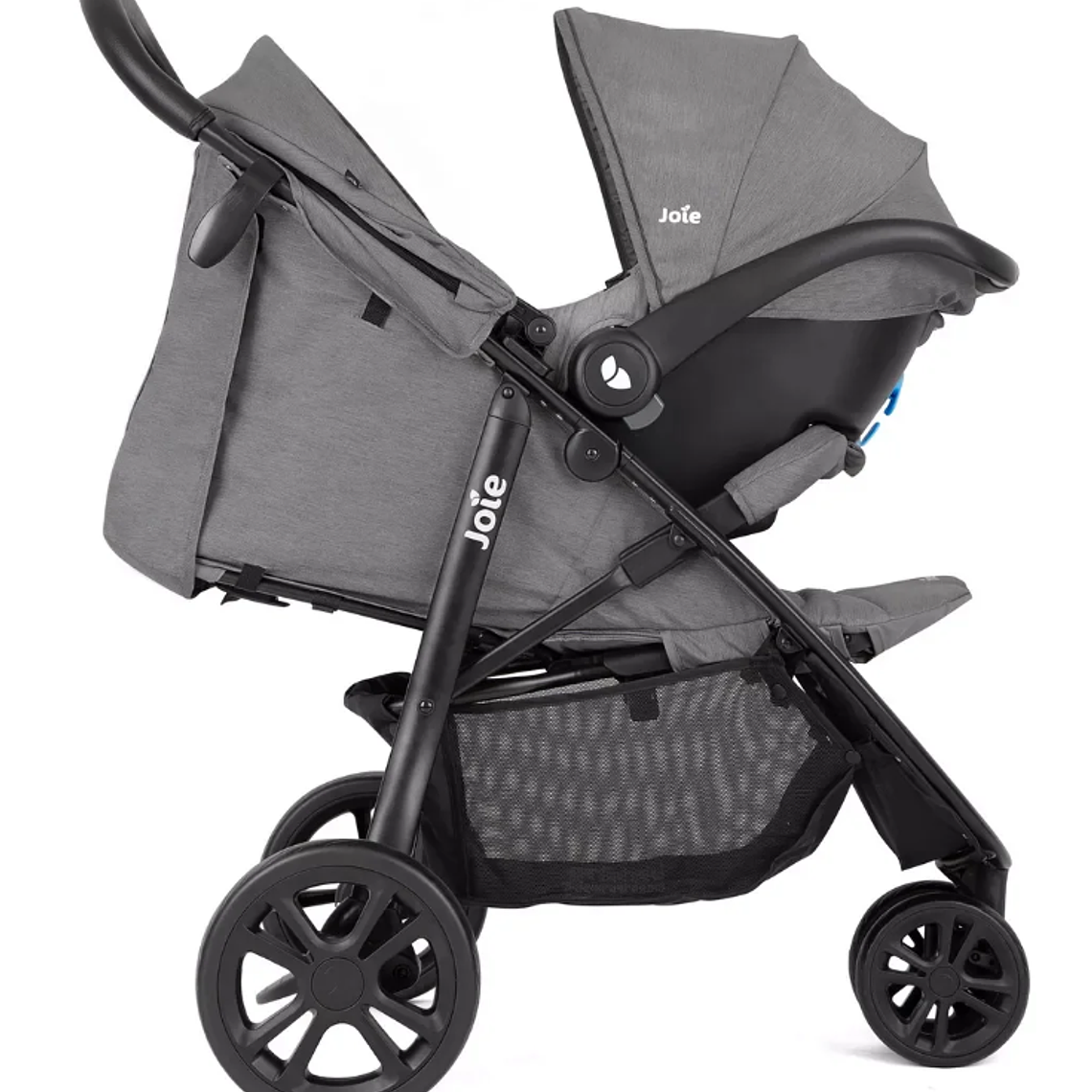 JOIE - COCHE TRAVEL SYSTEM LITETRAX 3 PEBBLE 8