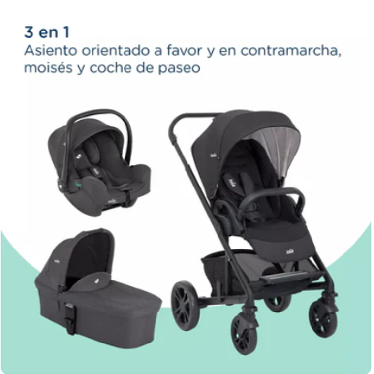 JOIE - COCHE TRAVEL SYSTEM  TRIO CHROM TRIO EMBER  7