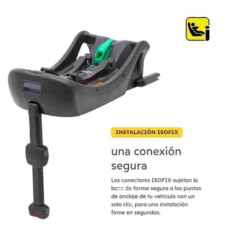 JOIE - BASE PARA SILLA DE AUTO ISOFIX I-BASE 2  3