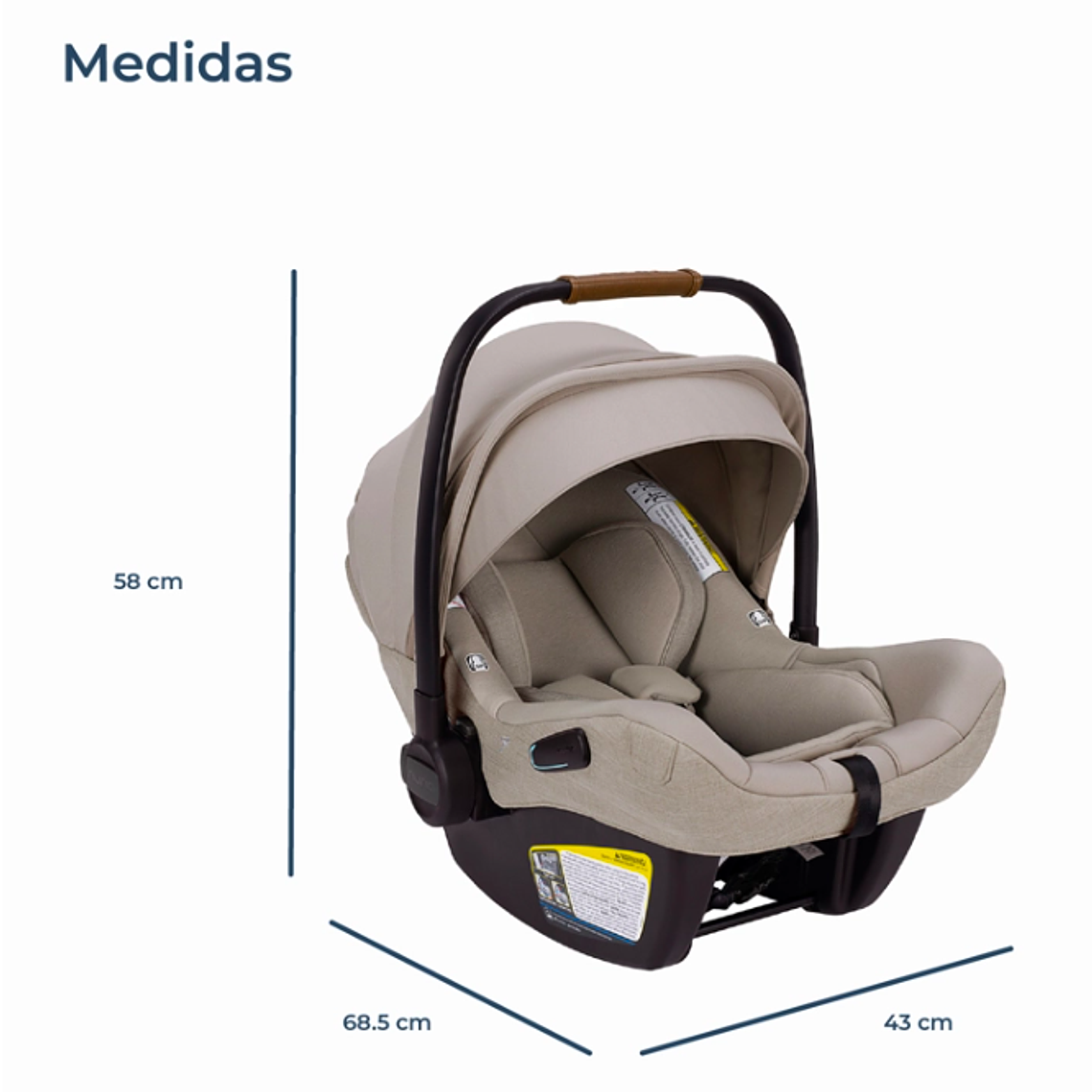 NUNA - PIPA LITE RX HAZELWOOD  6