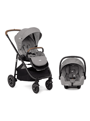 JOIE - COCHE TRAVEL SYSTEM VERSATRAX GRAY FLANNEL 