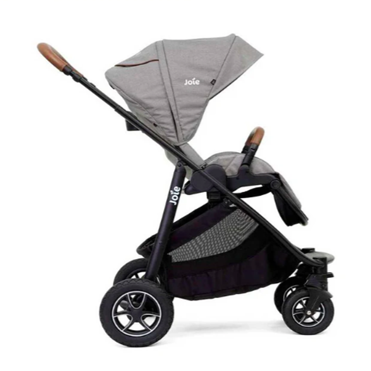 JOIE - COCHE TRAVEL SYSTEM VERSATRAX GRAY FLANNEL  4