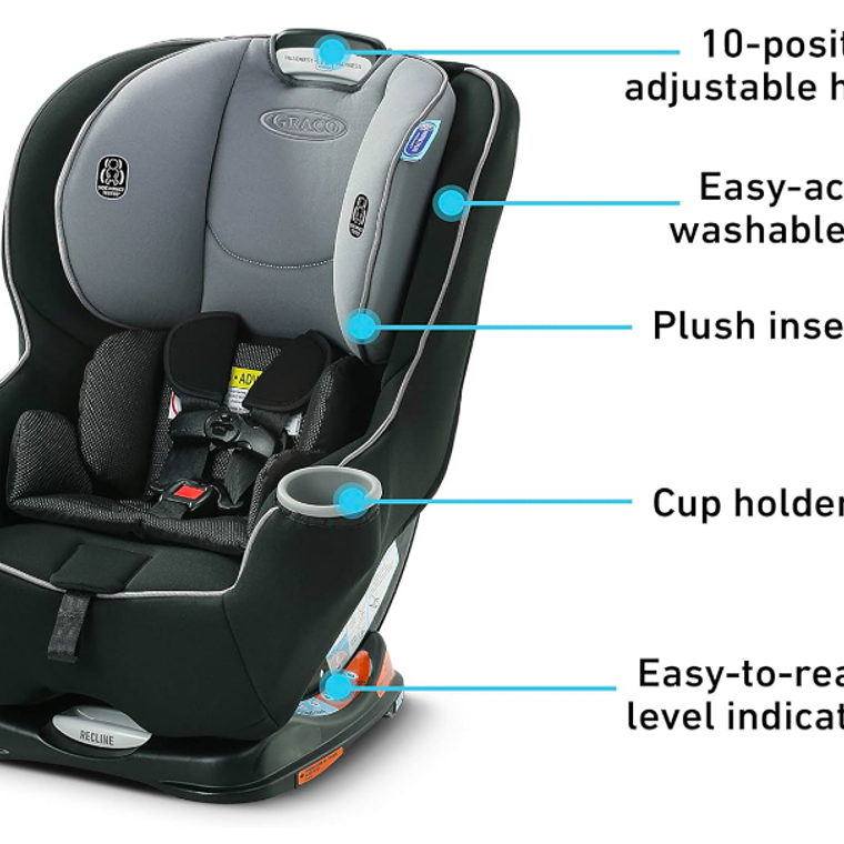 GRACO - SILLA DE AUTO CONVERTIBLE SEQUENCE 65 ANABELE  6