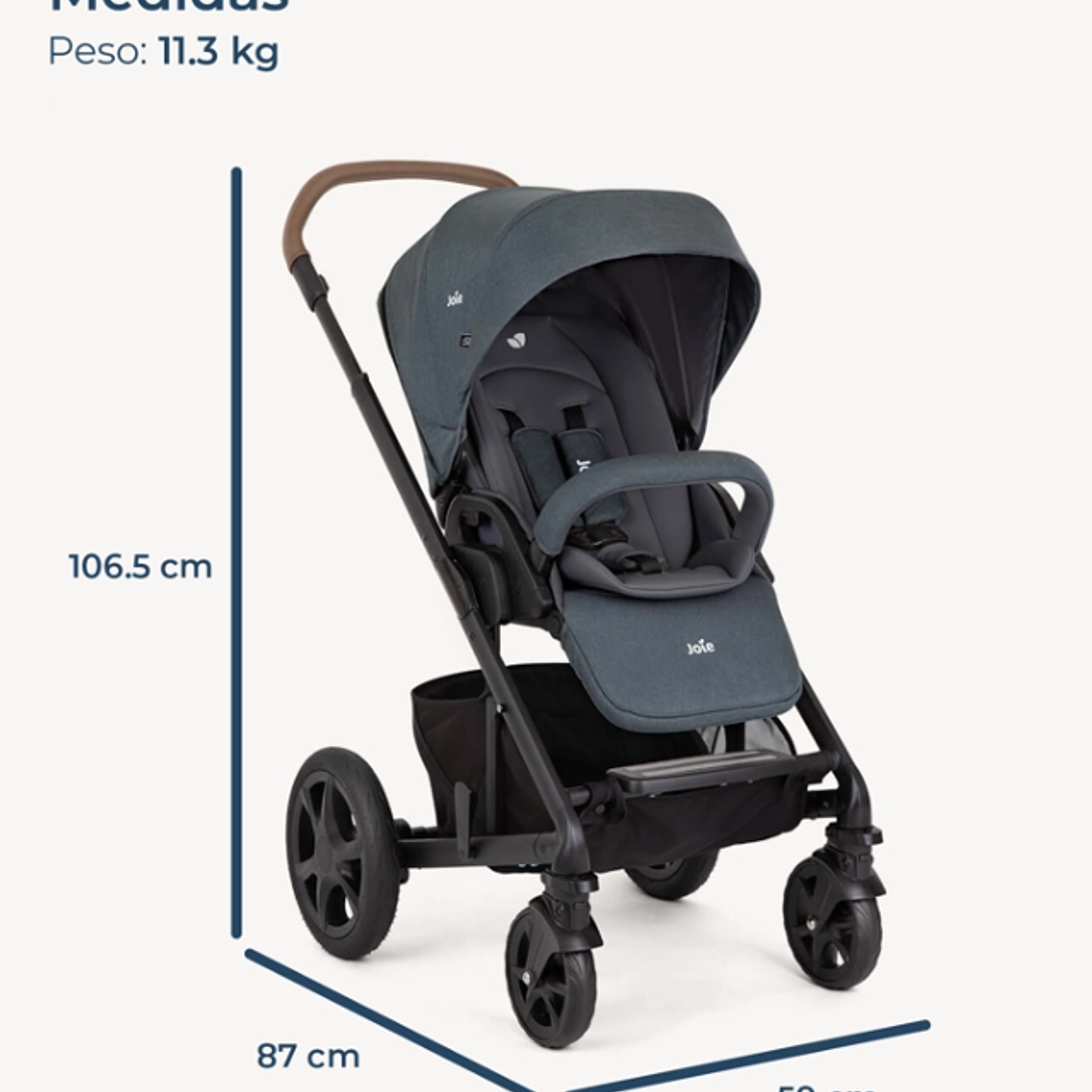 JOIE - COCHE TRAVEL SYSTEM  TRIO CHROM TRIO EMBER  9