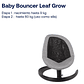 NUNA - BABY BOUNCER LEAF GROW INK NUNA - Miniatura 3