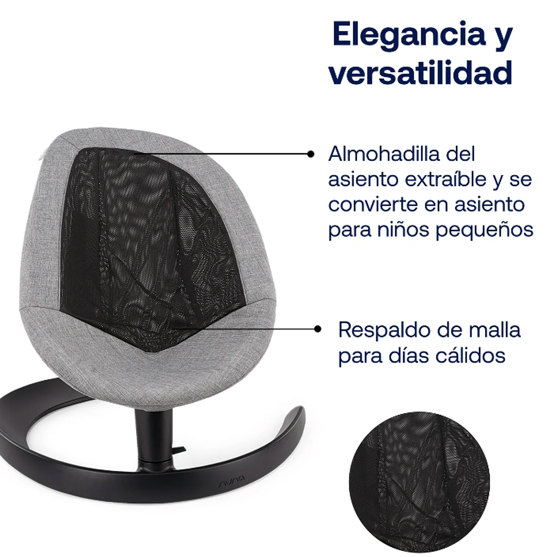 NUNA - BABY BOUNCER LEAF GROW INK NUNA 6