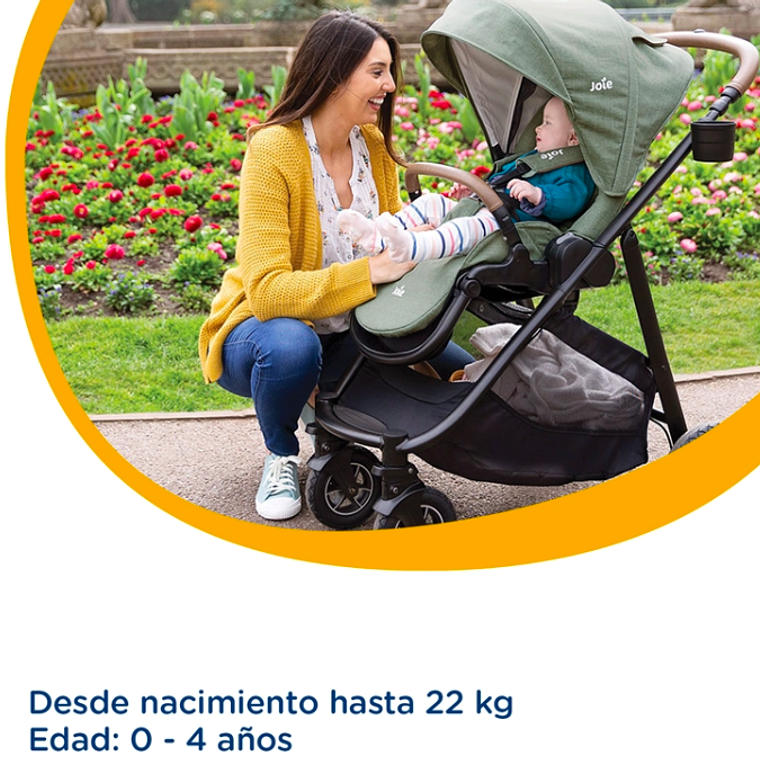 JOIE - COCHE TRAVEL SYSTEM VERSATRAX SHALE  9