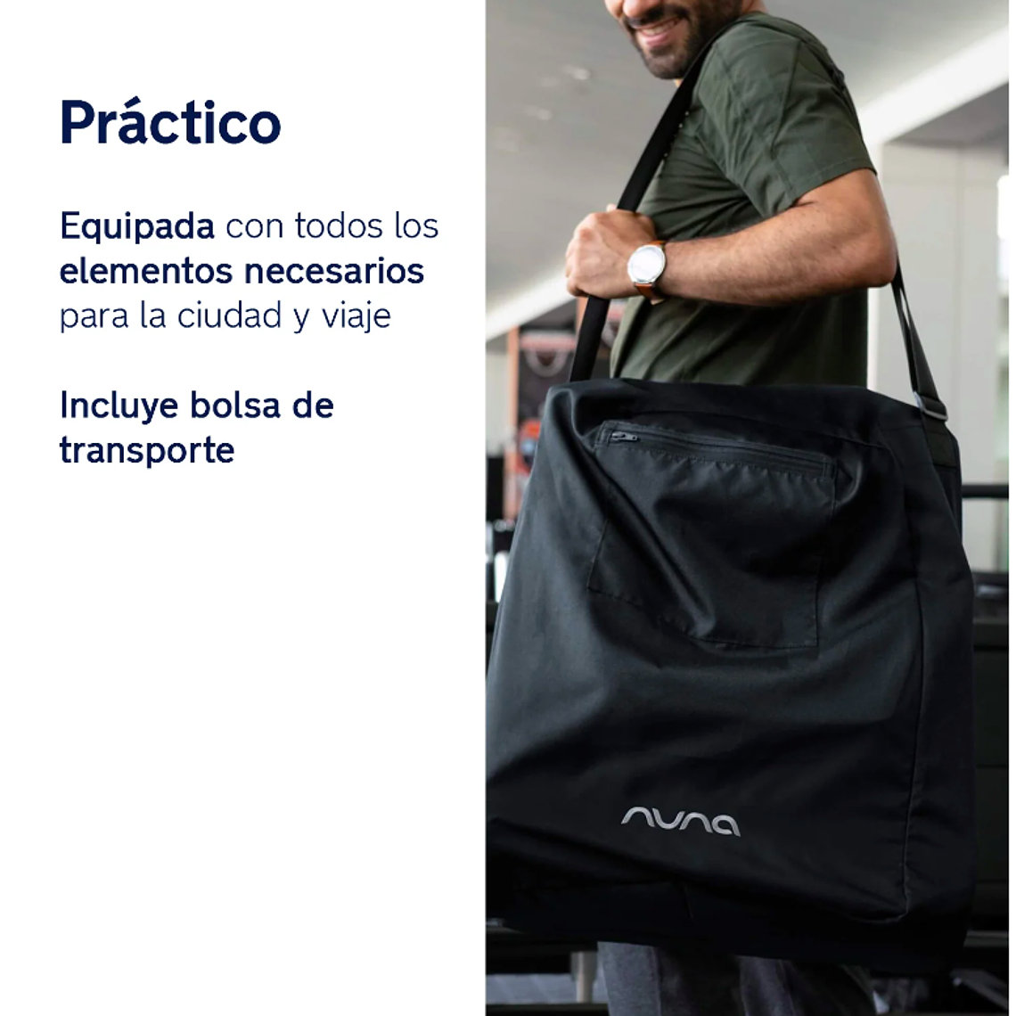 NUNA - COCHE DE PASEO TRVL HAZELWOOD  / SEGUNDA SELECCIÓN CAJA CON DAÑOS 7