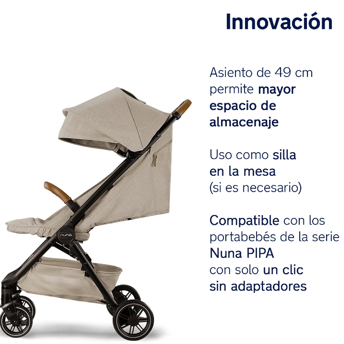 NUNA - COCHE DE PASEO TRVL HAZELWOOD  / SEGUNDA SELECCIÓN CAJA CON DAÑOS 8