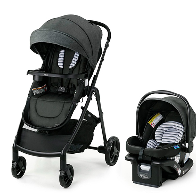 GRACO - COCHE TRAVEL SYSTEM MODESCK 2990 SOMERD / SEGUNDA SELECCIÓN CAJA CON DAÑOS 1