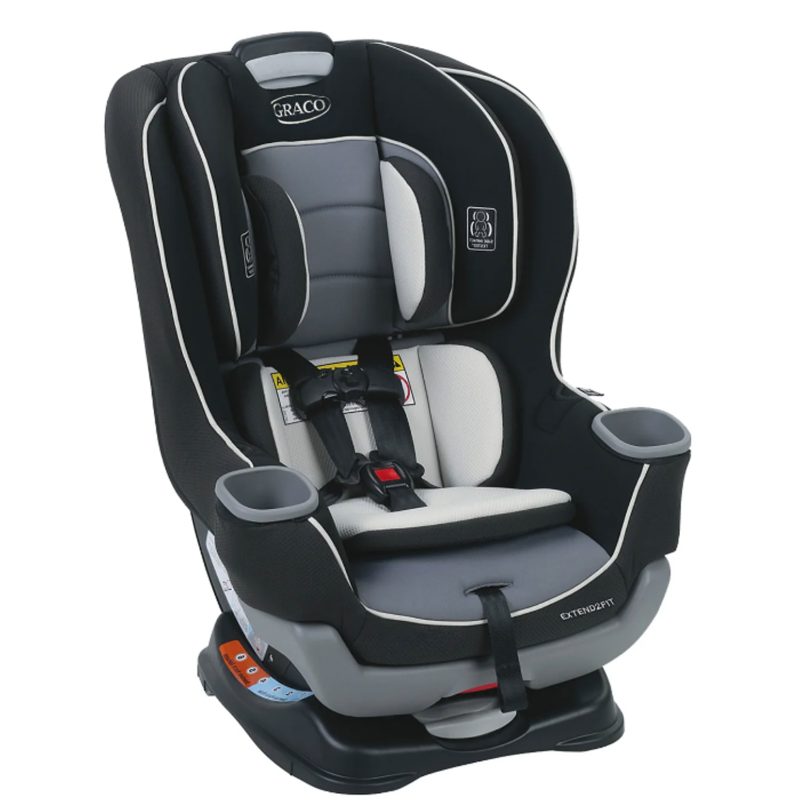 GRACO - SILLA DE AUTO CONVERTIBLE EXTEND 2 FIT GOTHAM  / SEGUNDA SELECCIÓN CAJA CON DAÑOS 1