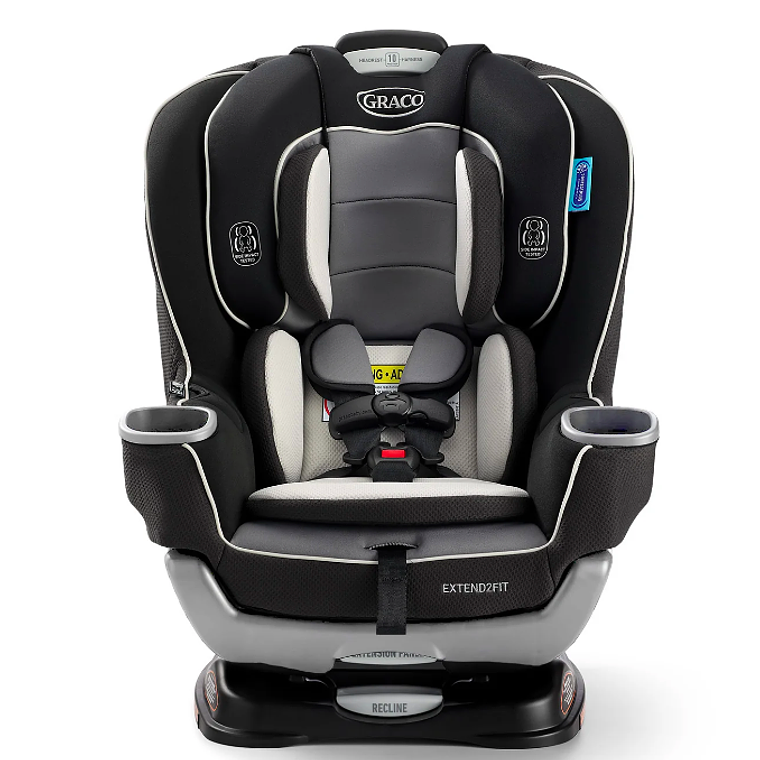 GRACO - SILLA DE AUTO CONVERTIBLE EXTEND 2 FIT GOTHAM  / SEGUNDA SELECCIÓN CAJA CON DAÑOS 3