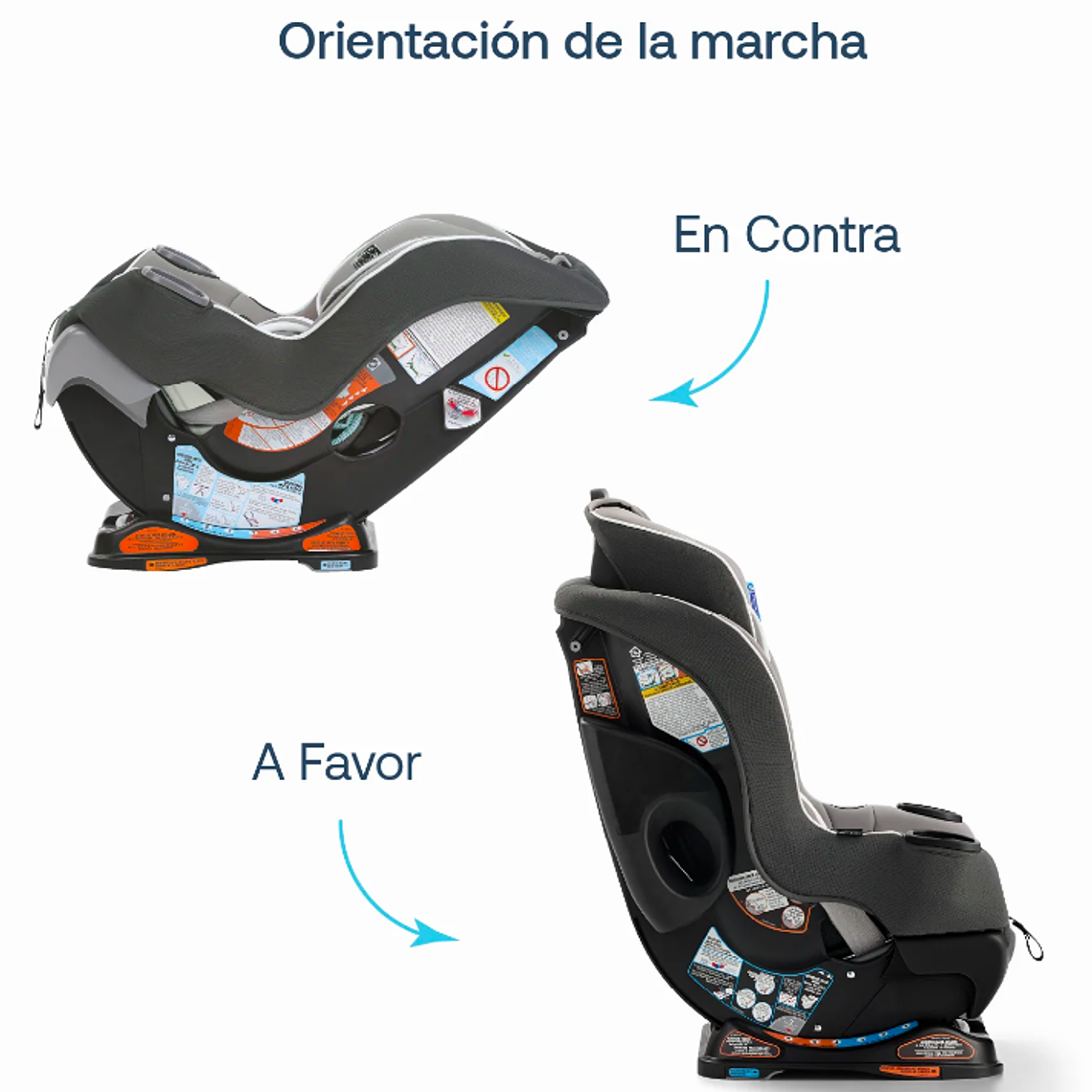 GRACO - SILLA DE AUTO CONVERTIBLE EXTEND 2 FIT GOTHAM  / SEGUNDA SELECCIÓN CAJA CON DAÑOS 6