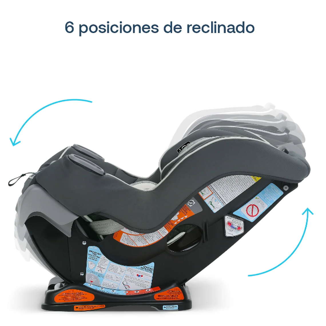 GRACO - SILLA DE AUTO CONVERTIBLE EXTEND 2 FIT GOTHAM  / SEGUNDA SELECCIÓN CAJA CON DAÑOS 8