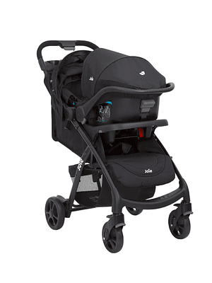 JOIE - COCHE TRAVEL SYSTEM MUZLE LX COAL / SEGUNDA SELECCIÓN CAJA CON DAÑOS