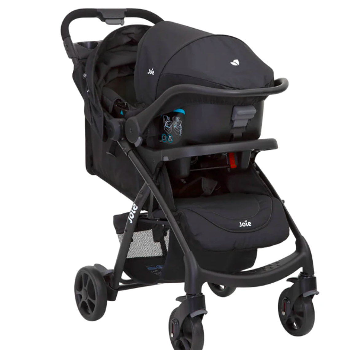 JOIE - COCHE TRAVEL SYSTEM MUZLE LX COAL / SEGUNDA SELECCIÓN CAJA CON DAÑOS 2