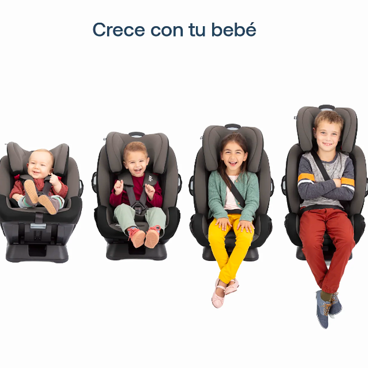JOIE - SILLA DE AUTO CONVERTIBLE EVERY STAGE DARK PEWTER / SEGUNDA SELECCIÓN CAJA CON DAÑOS 7