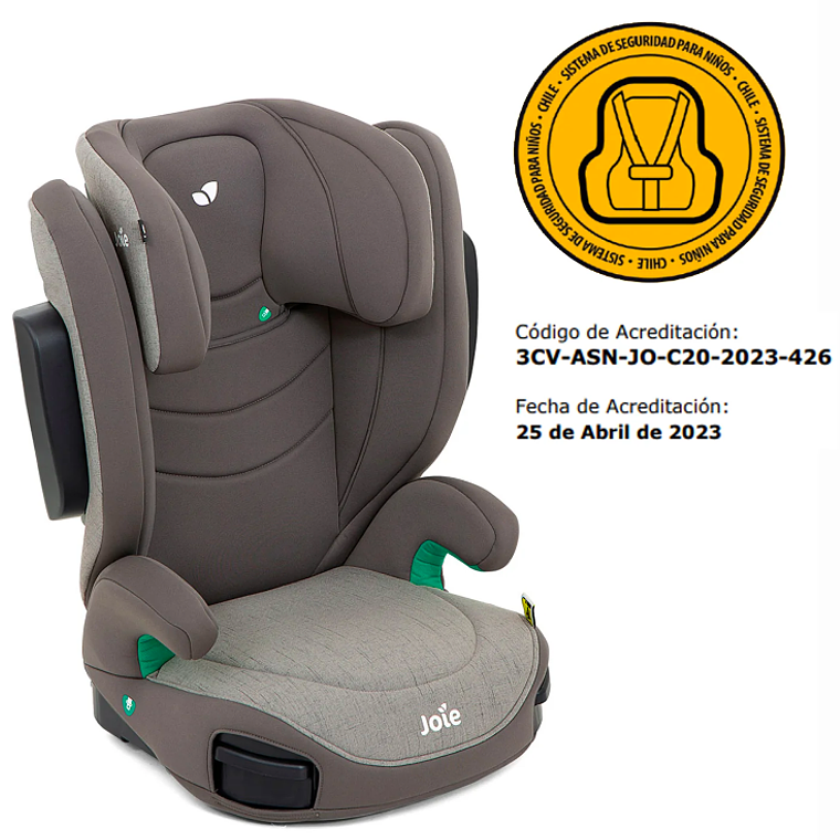 JOIE - SILLA DE AUTO BUTACA I-TRILLO DARK PEWTER / SEGUNDA SELECCIÓN CAJA CON DAÑOS 7