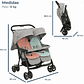 JOIE - COCHE PASEO DOBLE AIRE TWIN  NECTAR & MINERAL / PRODUCTO SUBPRIME - Miniatura 2